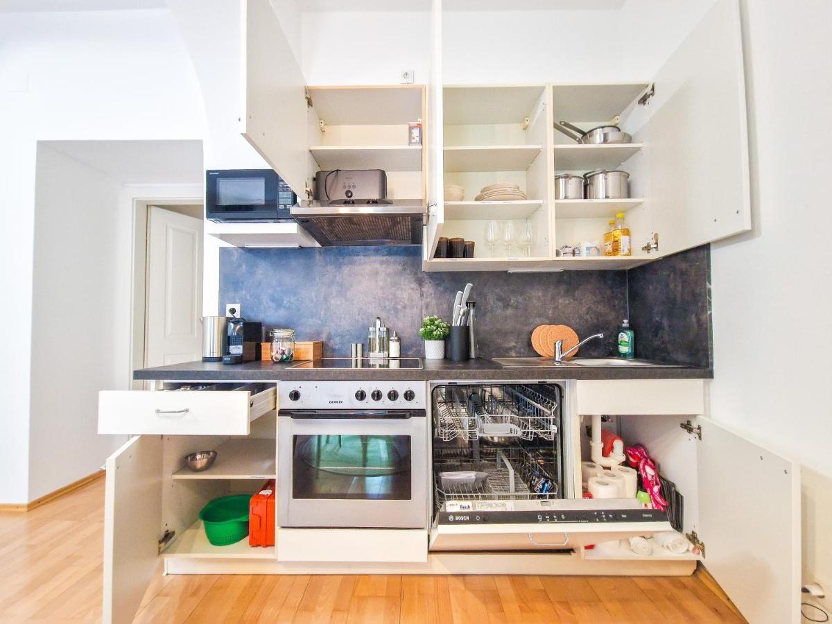 Feelhome - Design Apartment Fur 4 Gaste - Smart Tv - Naschmarkt Wien Eksteriør bilde